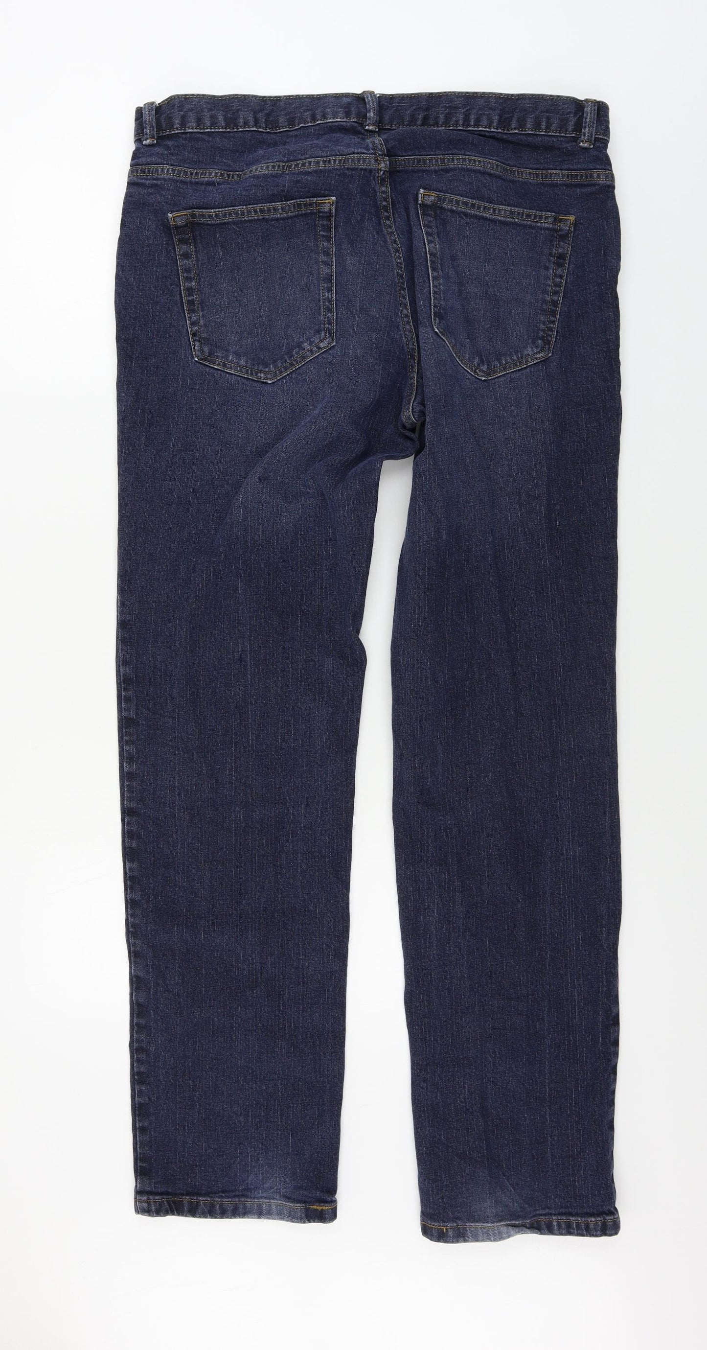 TU Mens Blue   Straight Jeans Size 36 in L34 in
