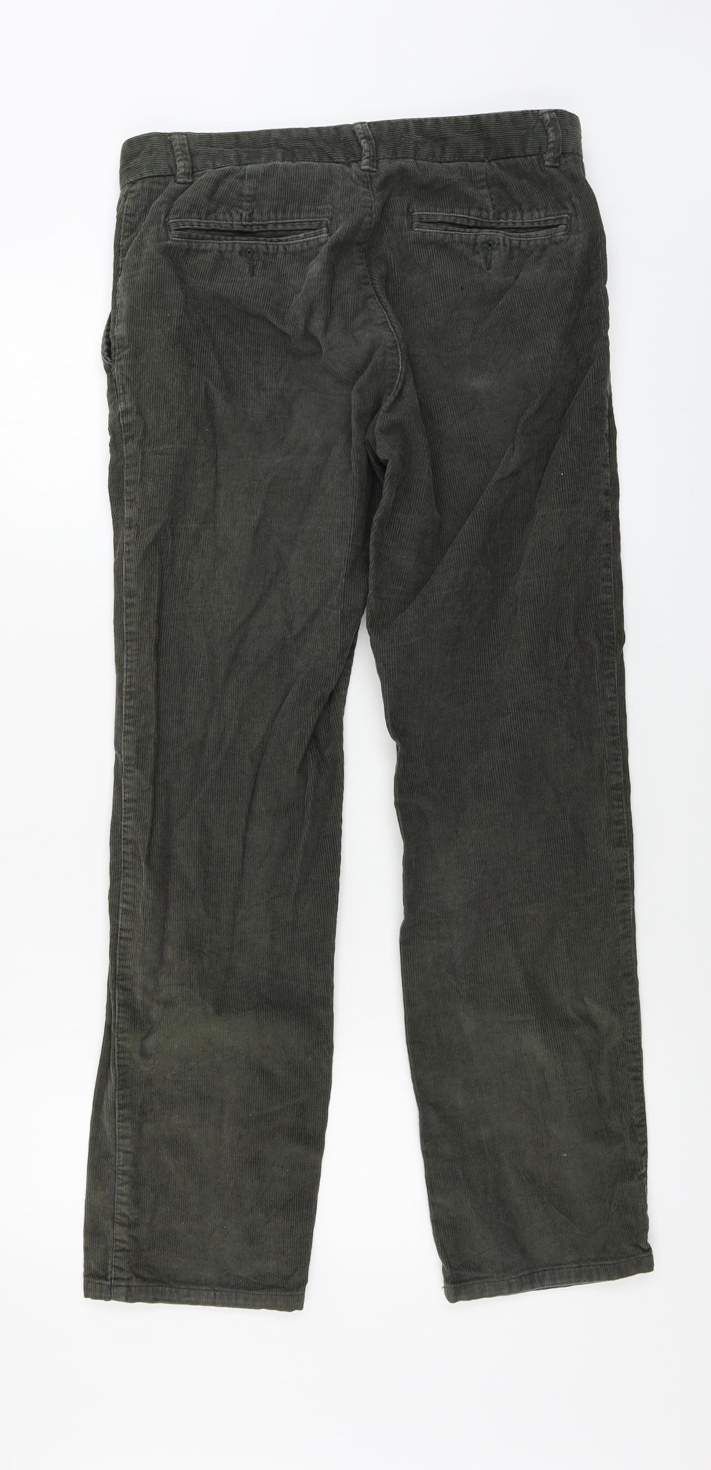 Ed Walters  Mens Green   Trousers  Size 32 in L27 in