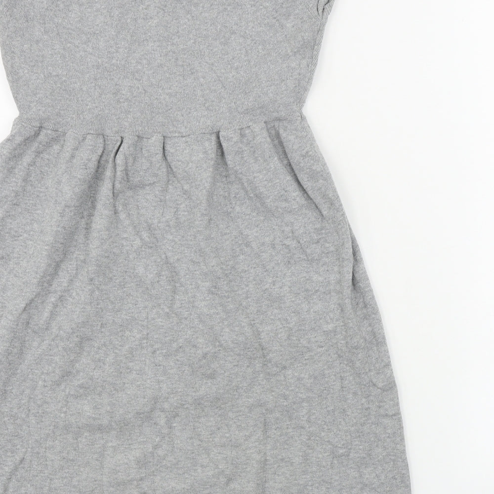 H&M  Womens Grey   A-Line  Size 10
