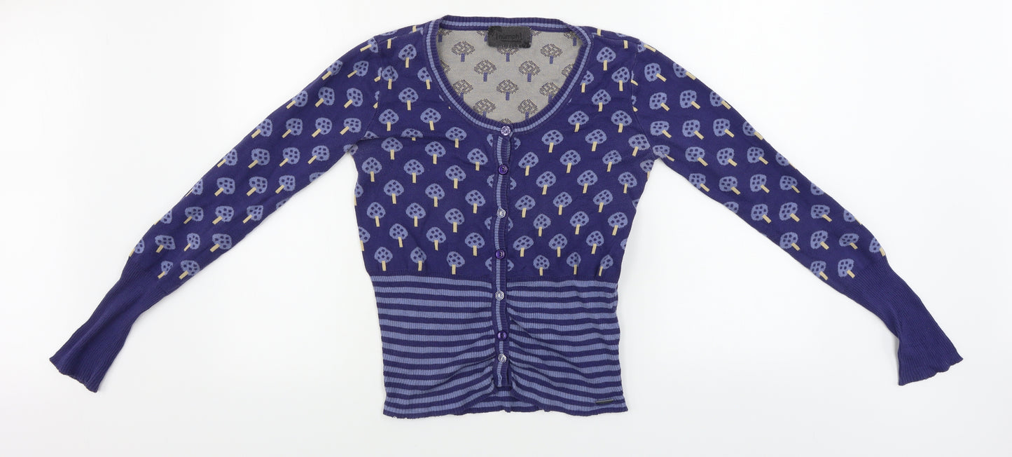 numph  Womens Blue   Cardigan Jumper Size S
