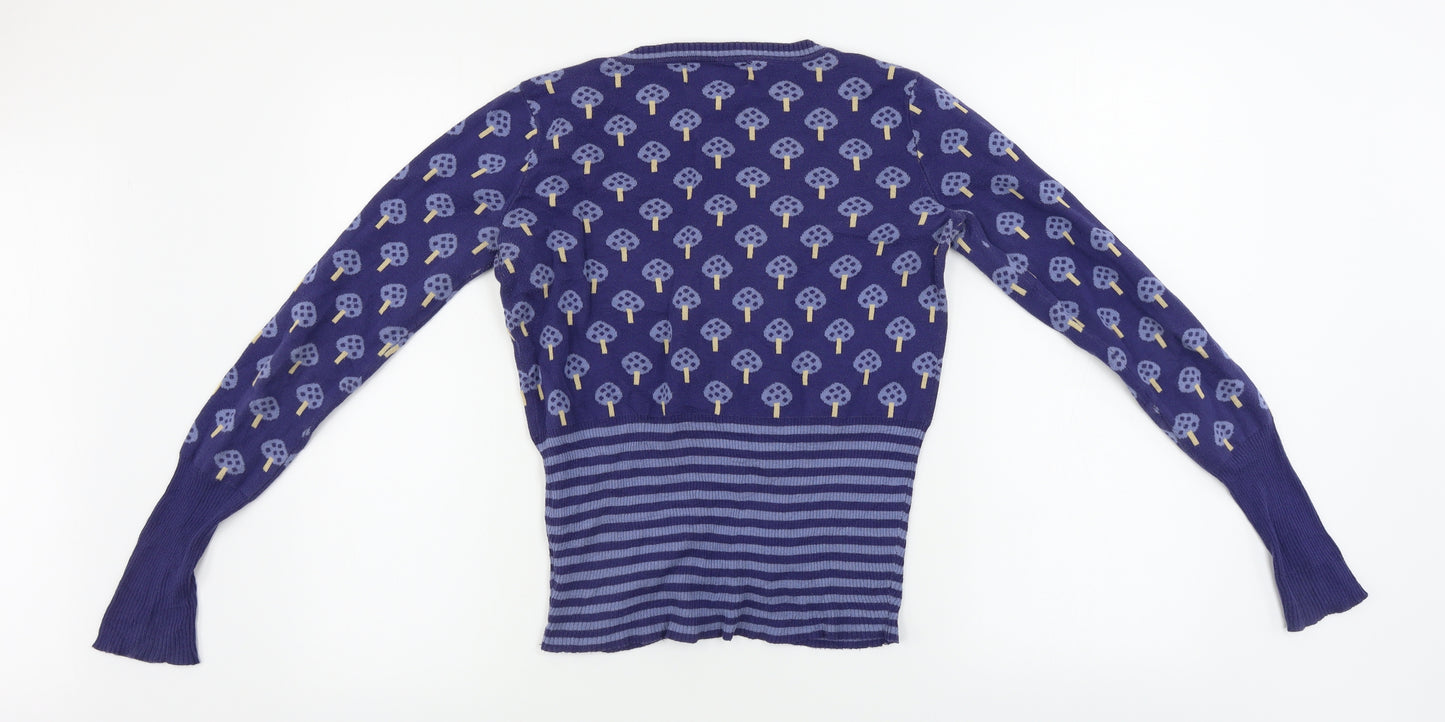 numph  Womens Blue   Cardigan Jumper Size S