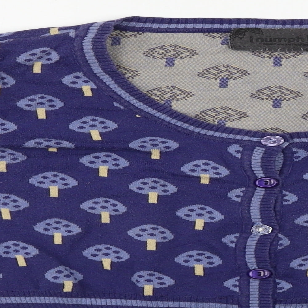 numph  Womens Blue   Cardigan Jumper Size S