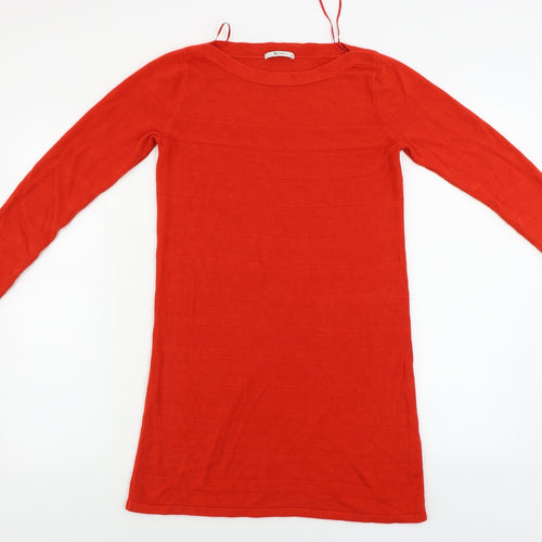 TU Womens Red   Bodycon  Size 10