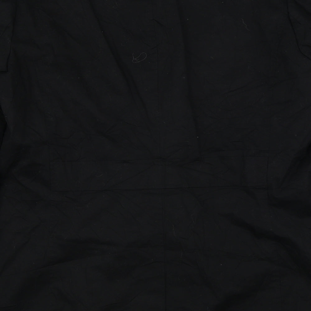 F&F Mens Black   Jacket Coat Size L