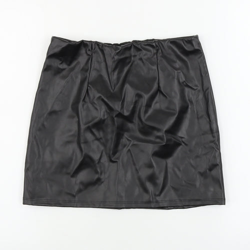 ASOS  Womens Black   Bandage Skirt Size 10
