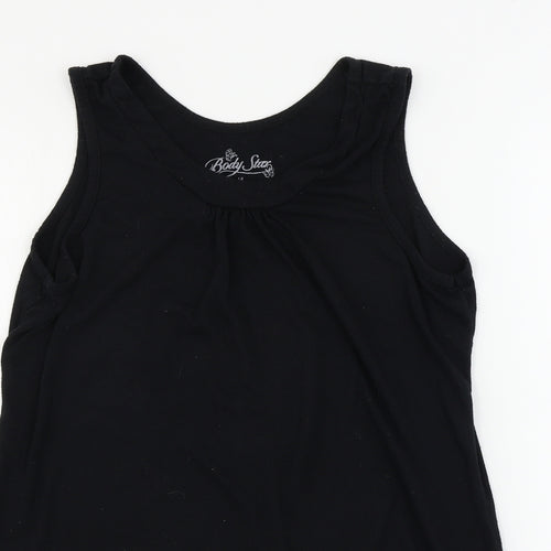 Body Star  Womens Black   Basic T-Shirt Size 14