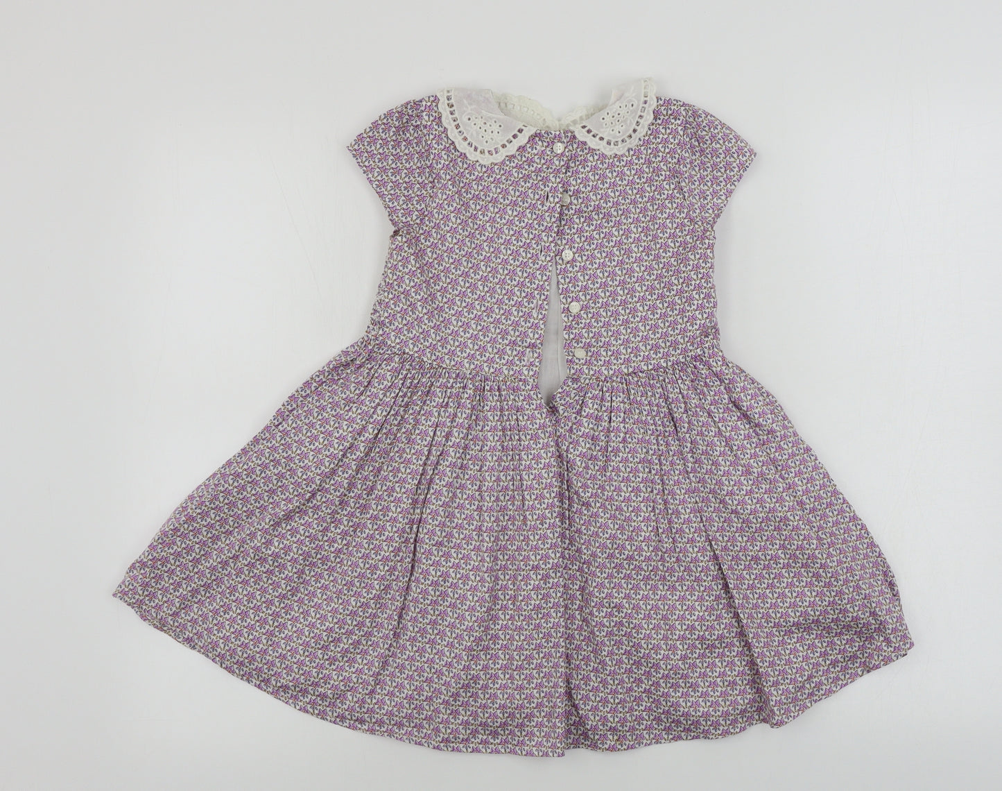 NEXT  Girls Pink Floral  A-Line  Size 4-5 Years