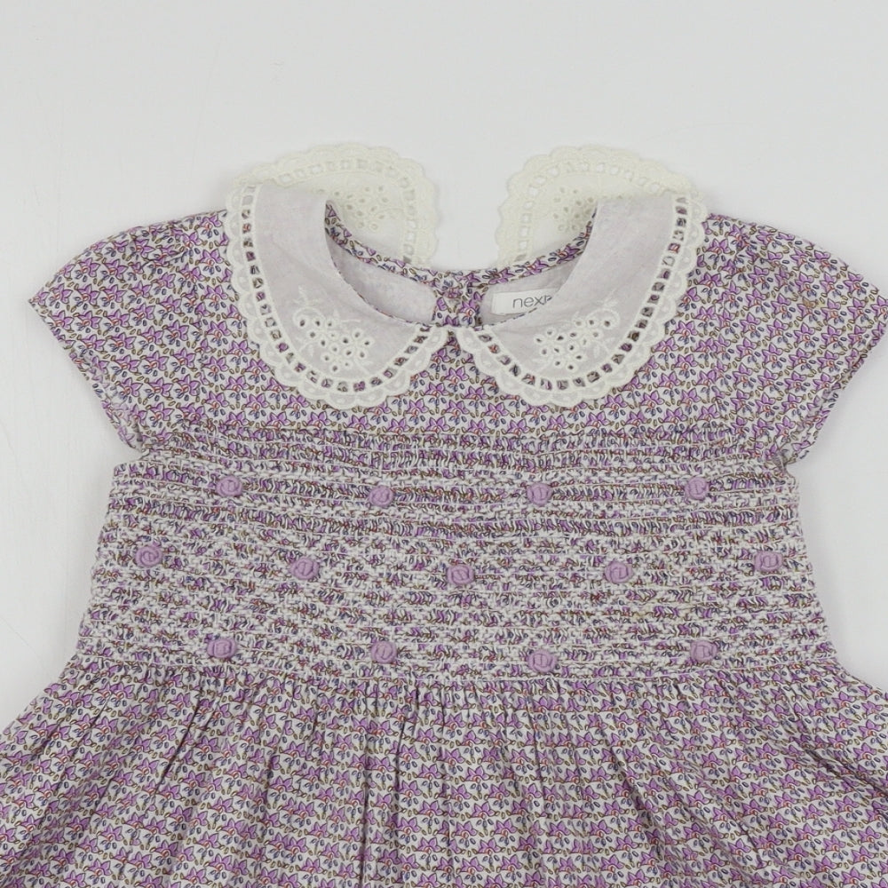 NEXT  Girls Pink Floral  A-Line  Size 4-5 Years