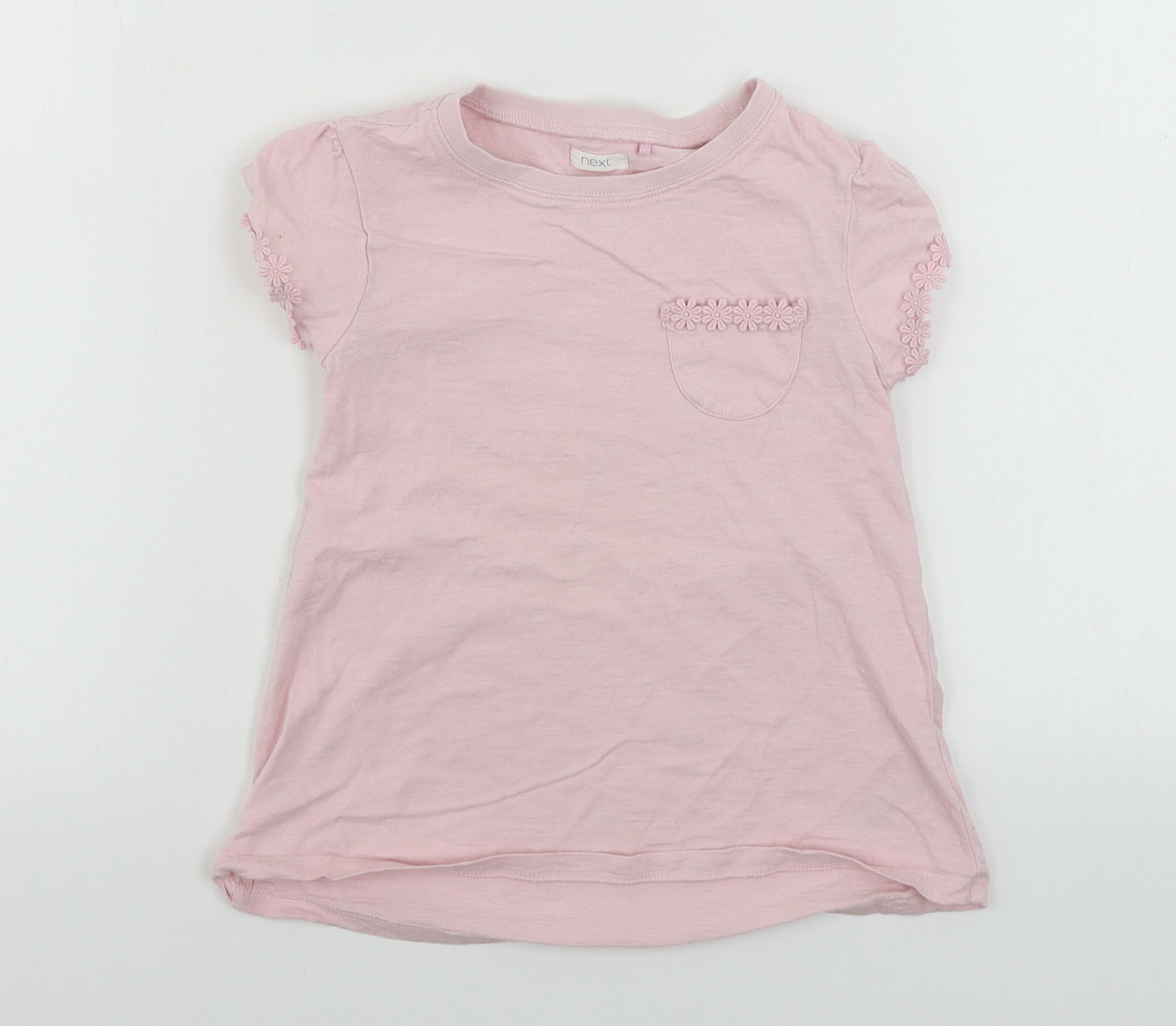 NEXT  Girls Pink   Basic T-Shirt Size 8 Years