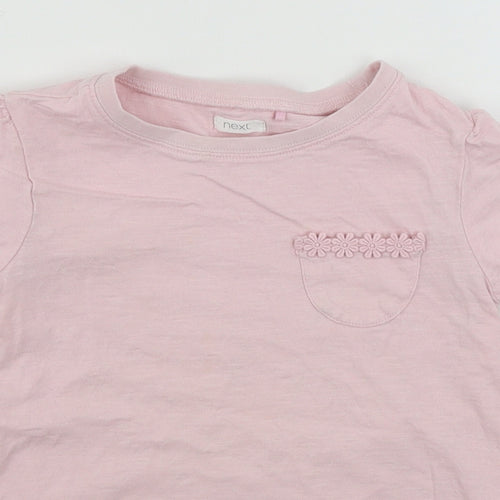 NEXT  Girls Pink   Basic T-Shirt Size 8 Years