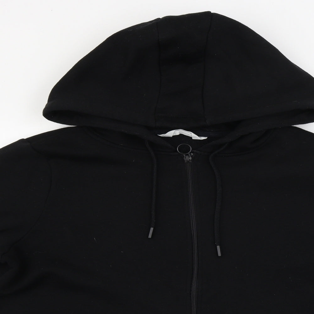 Primark  Womens Black   Full Zip Hoodie Size L