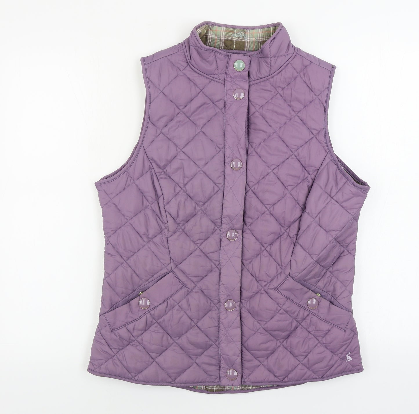 joule Womens Pink   Gilet Coat Size 14