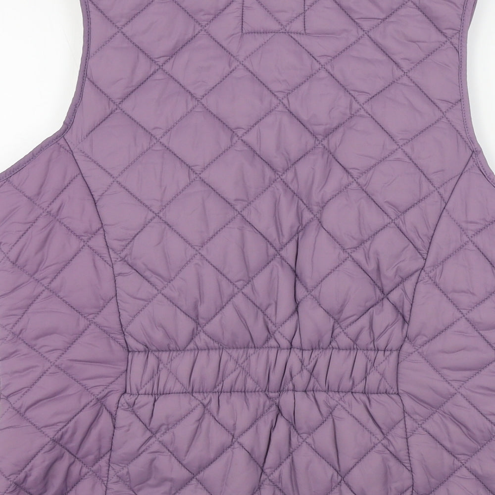 joule Womens Pink   Gilet Coat Size 14