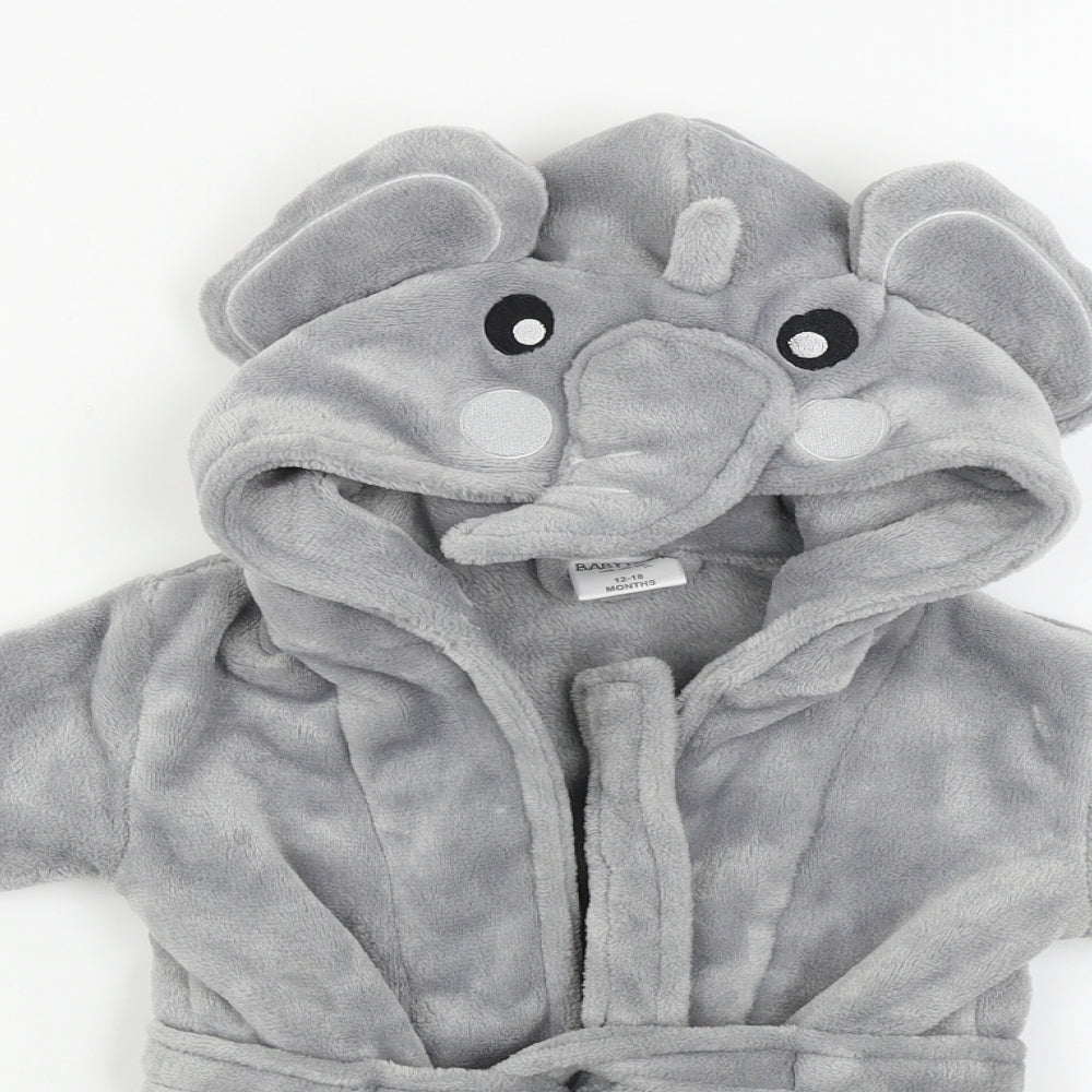 Babytown  Boys Grey    Gown Size 12-18 Months