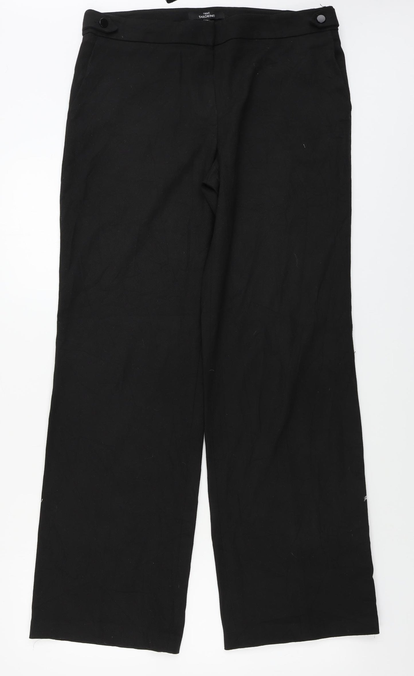 NEXT  Womens Black   Trousers  Size 12 L30 in