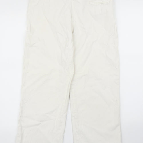 Preworn Womens White   Capri Trousers Size M L24 in