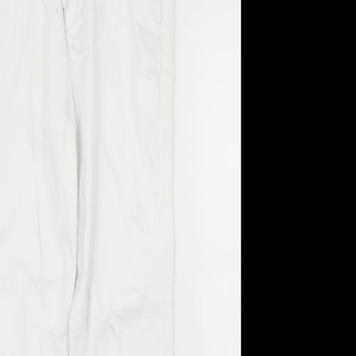 Preworn Womens White   Chino Trousers Size S L26 in