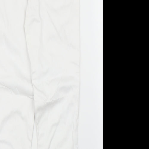 Preworn Womens White   Chino Trousers Size S L26 in