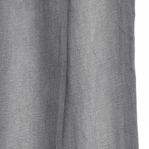 Gina Womens Grey  Denim Straight Jeans Size 6 L31 in