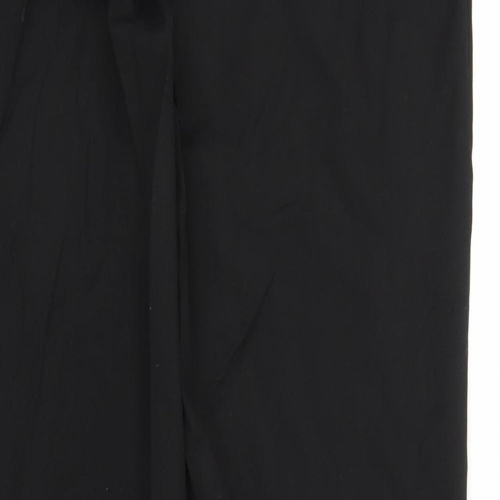 H&M Womens Black   Trousers  Size 14 L29 in