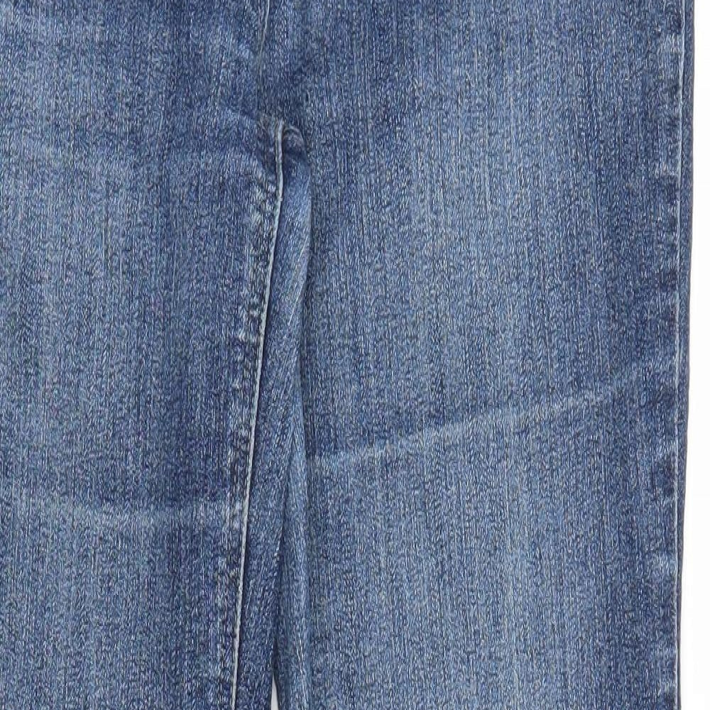 Debenhams Womens Blue  Denim Bootcut Jeans Size 14 L28 in