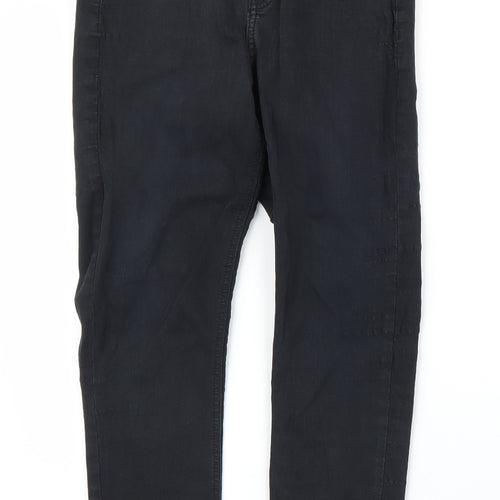 Topshop Womens Black  Denim Skinny Jeans Size 26 in L25 in