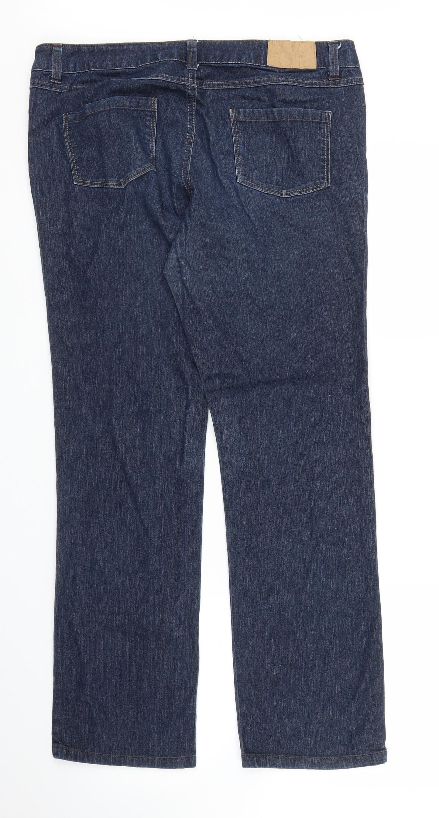 Dorothy Perkins Womens Blue  Denim Bootcut Jeans Size 10 L28 in