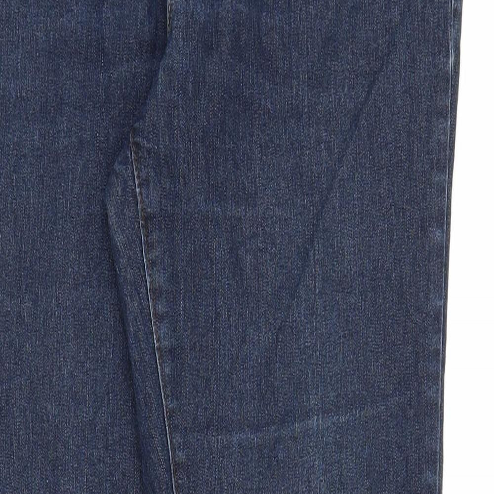 Dorothy Perkins Womens Blue  Denim Bootcut Jeans Size 10 L28 in