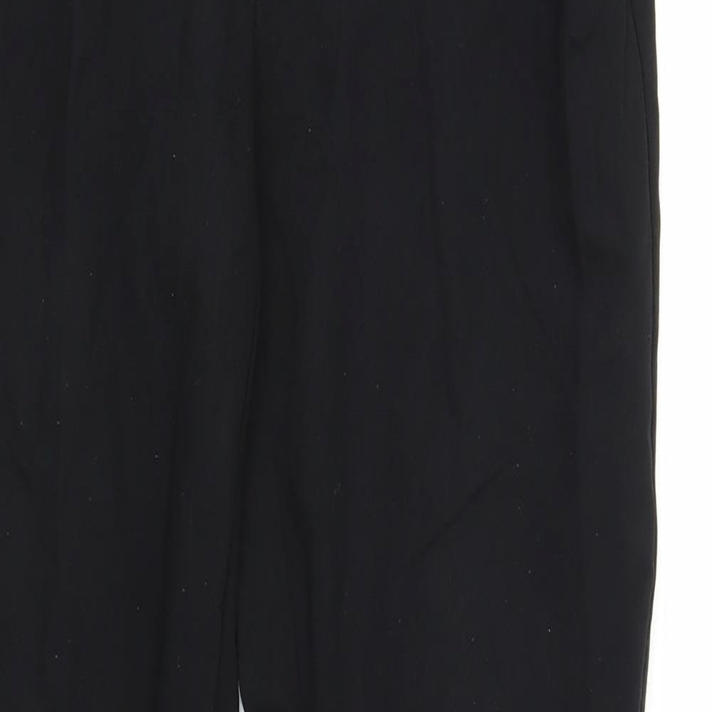 NEXT Womens Black   Trousers  Size 8 L28 in