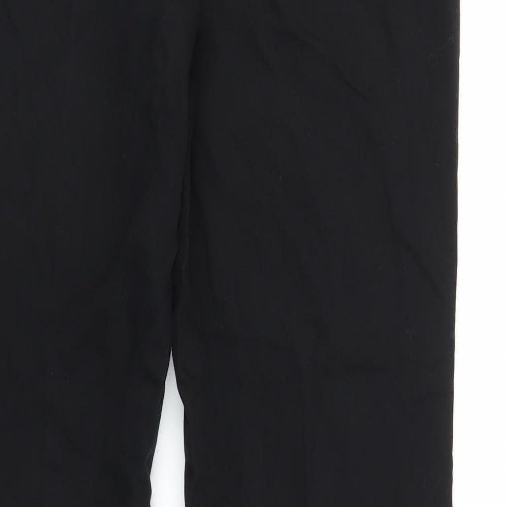 NEXT Womens Black   Trousers  Size 8 L28 in