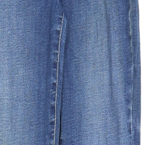 River Island Girls Blue  Ramie Skinny Jeans Size 12 Years