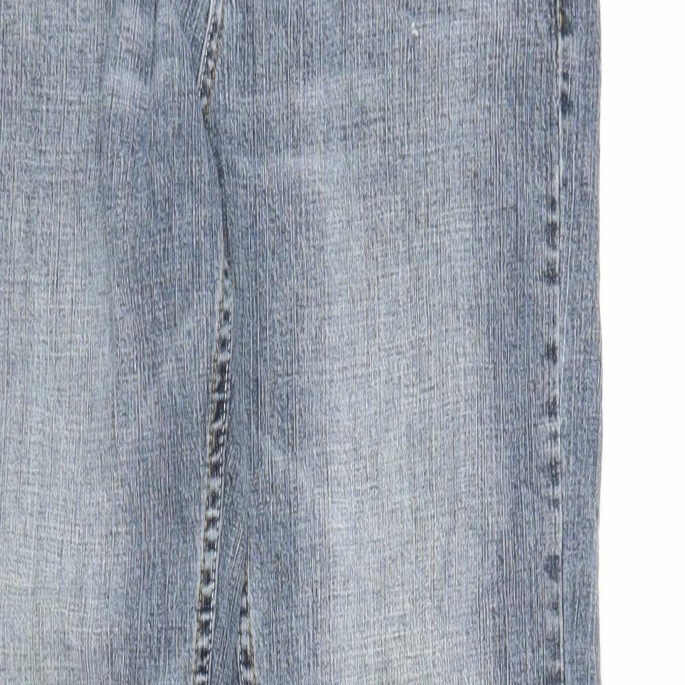 Primark Womens Blue  Denim Bootcut Jeans Size 12 L28 in