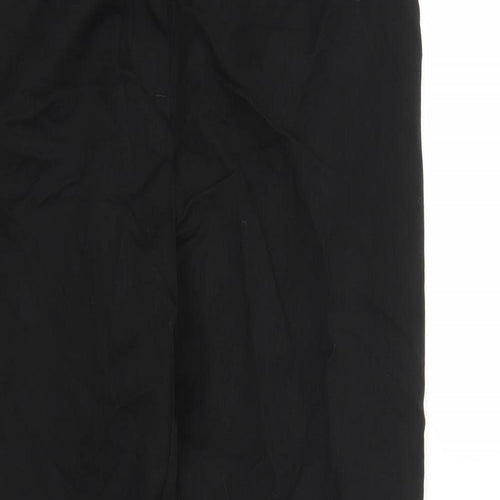 Papaya Womens Black   Trousers  Size 12 L25 in