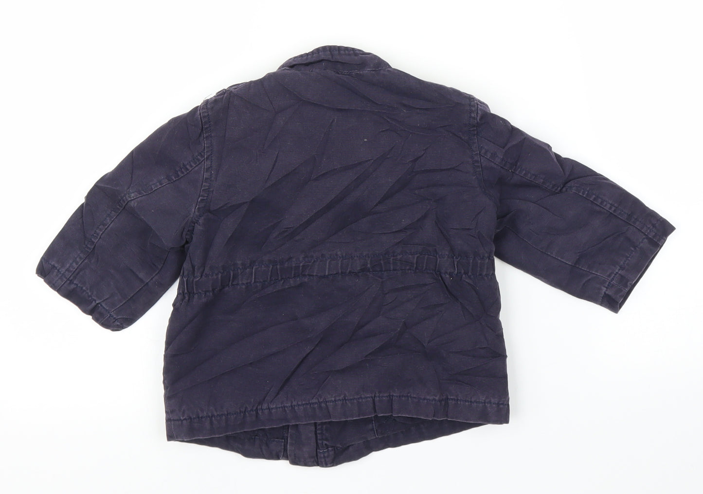 Gap Boys Blue   Military Jacket Coat Size 12-18 Months
