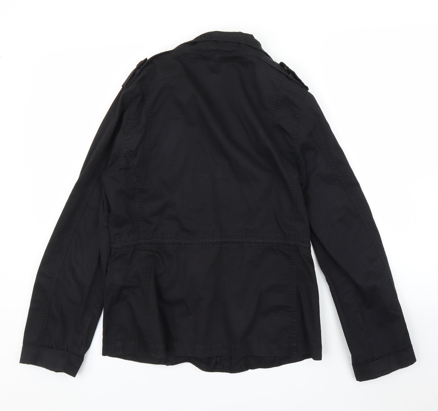 New Look Womens Black   Military Jacket Jacket Size 12