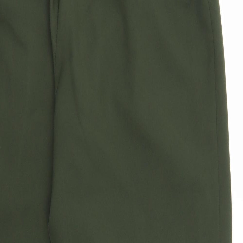 New Look Womens Green   Carrot Trousers Size 10 L25 in
