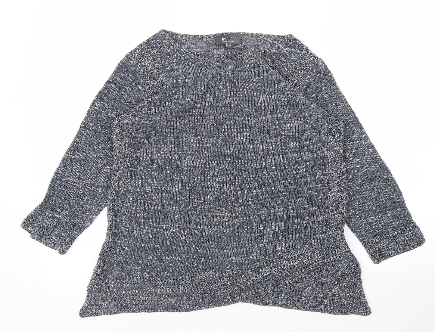 M&S Womens Grey   Basic Blouse Size 10