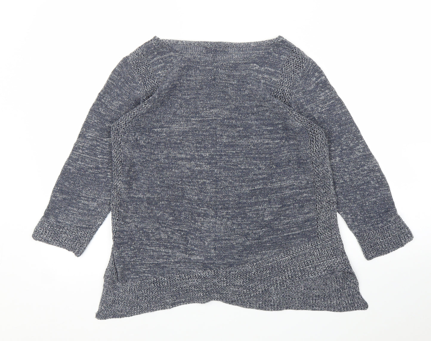 M&S Womens Grey   Basic Blouse Size 10