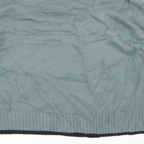 H&M Womens Green   Pullover Jumper Size S