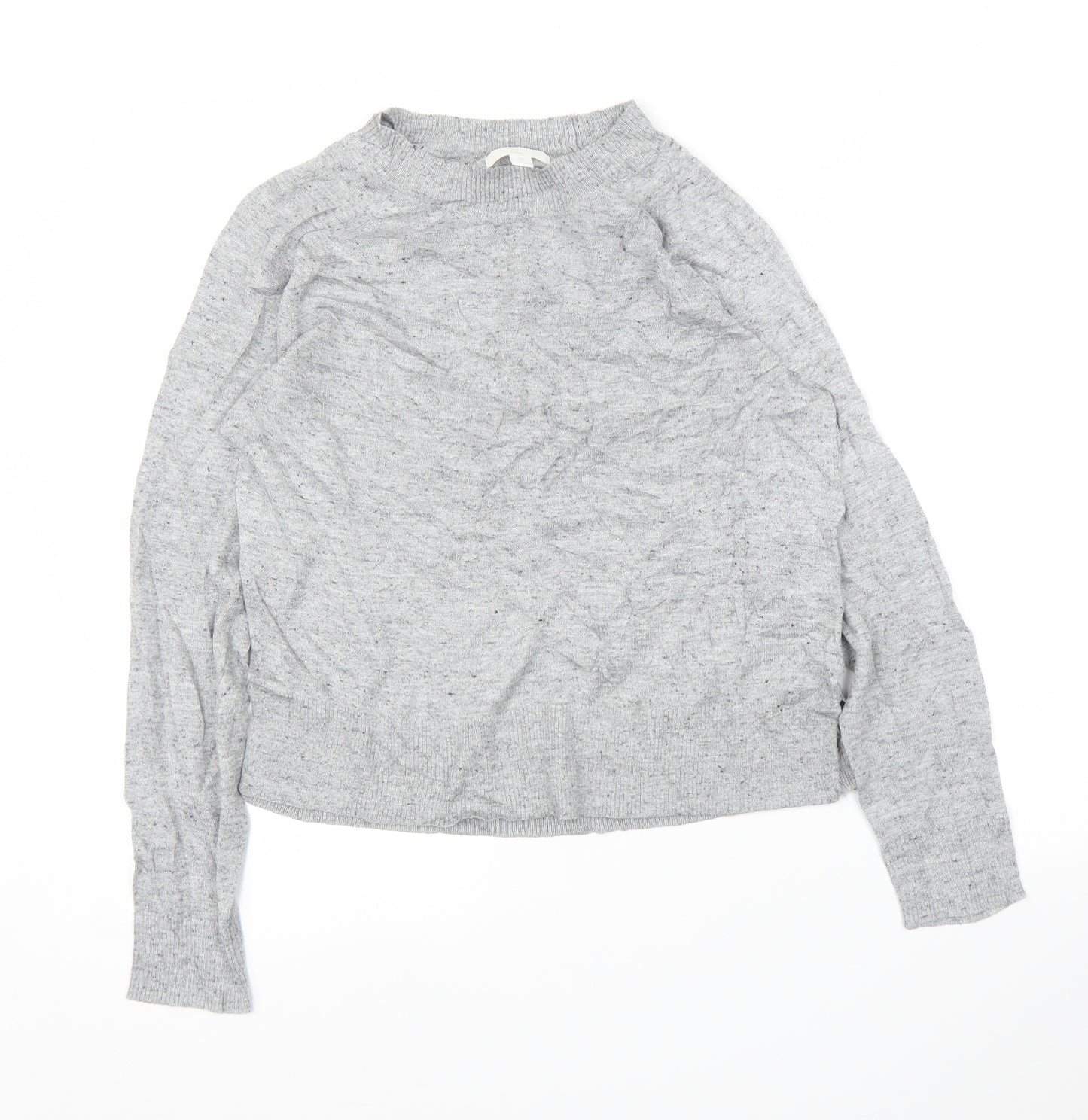 H&M Womens Grey   Pullover Jumper Size S