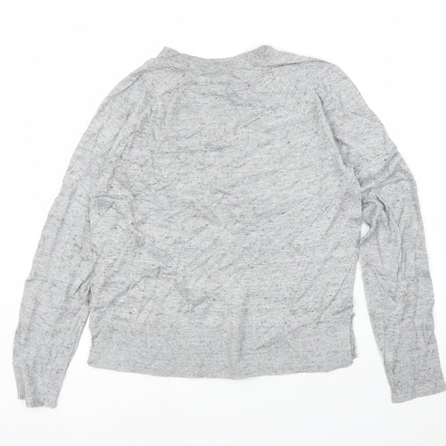 H&M Womens Grey   Pullover Jumper Size S