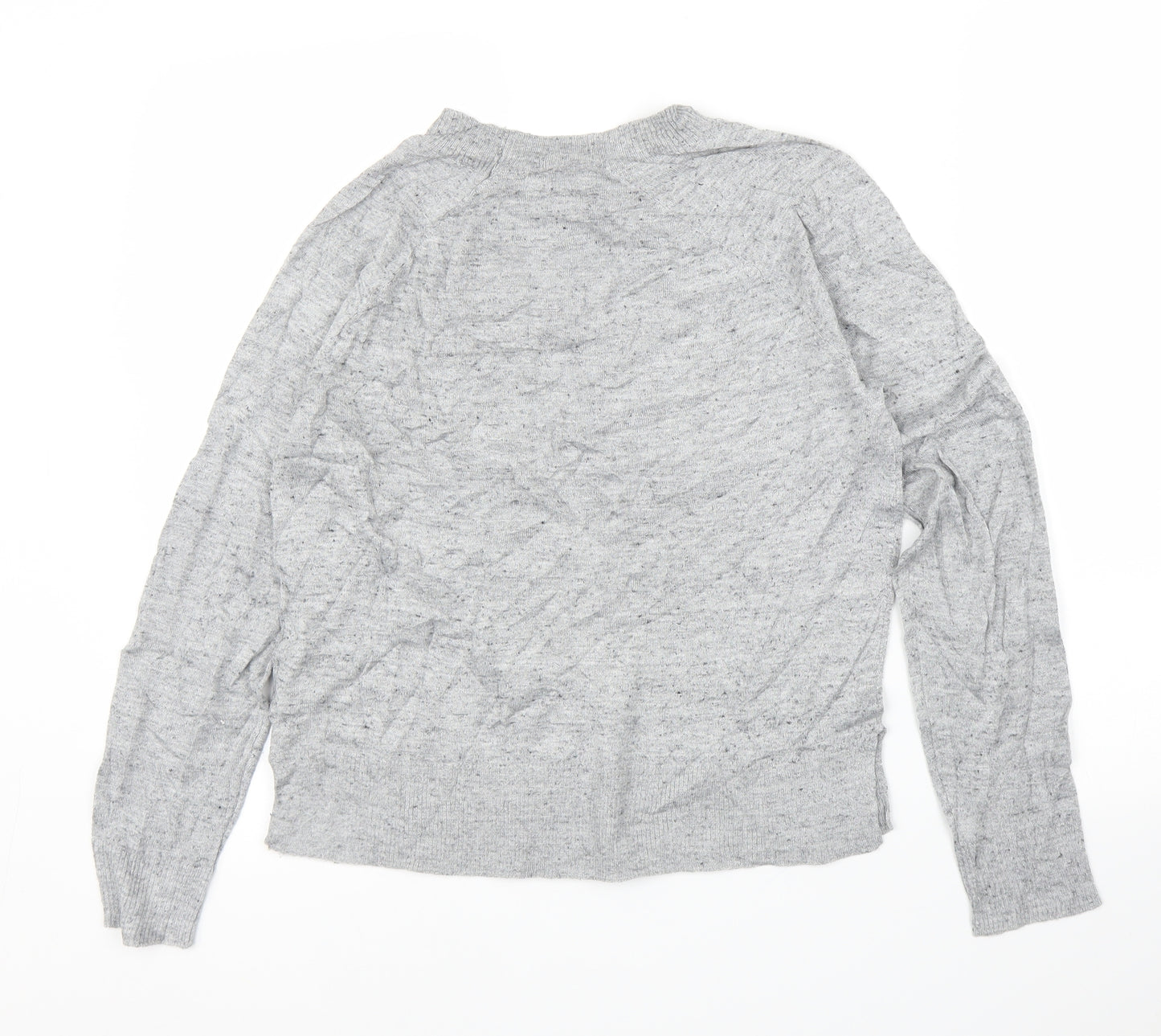 H&M Womens Grey   Pullover Jumper Size S