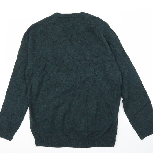 M&S Mens Green   Pullover Jumper Size M