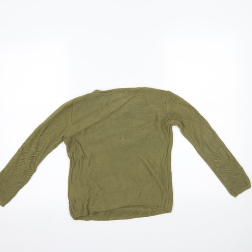Zara Girls Green   Pullover Jumper Size 9-10 Years