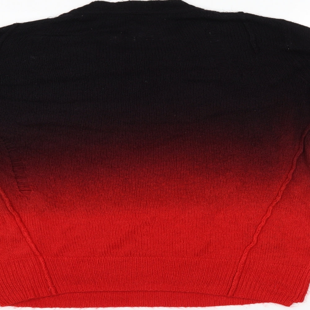 Religion Womens Red   Pullover Jumper Size S