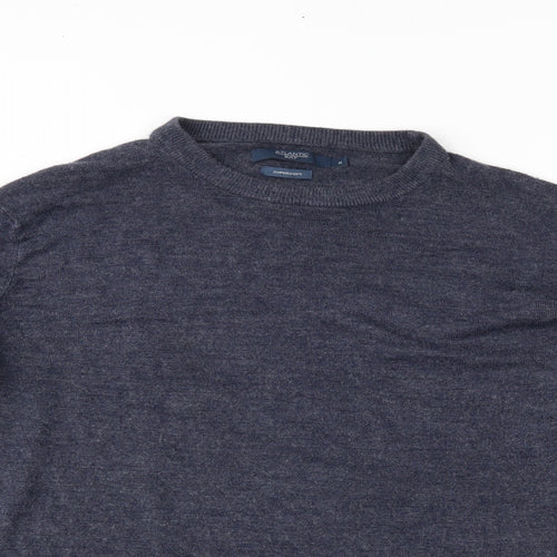 Atlantic Bay Mens Blue   Pullover Jumper Size M
