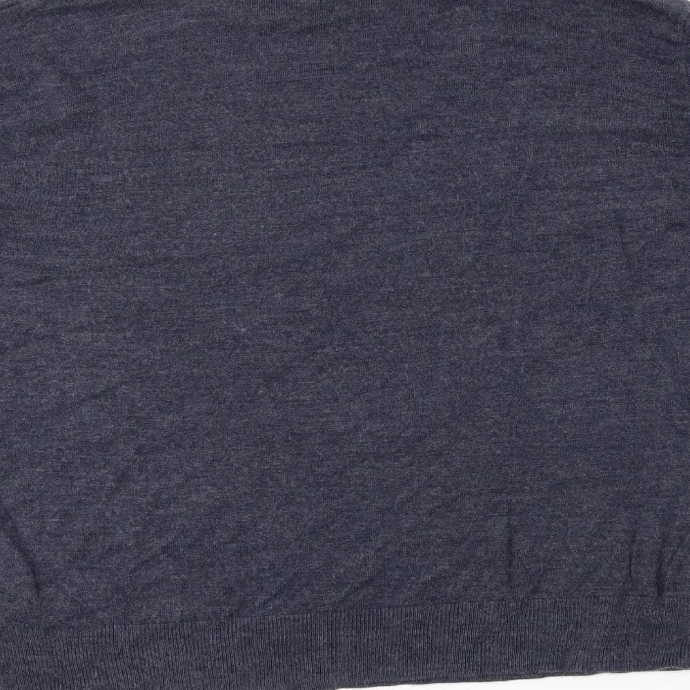 Atlantic Bay Mens Blue   Pullover Jumper Size M