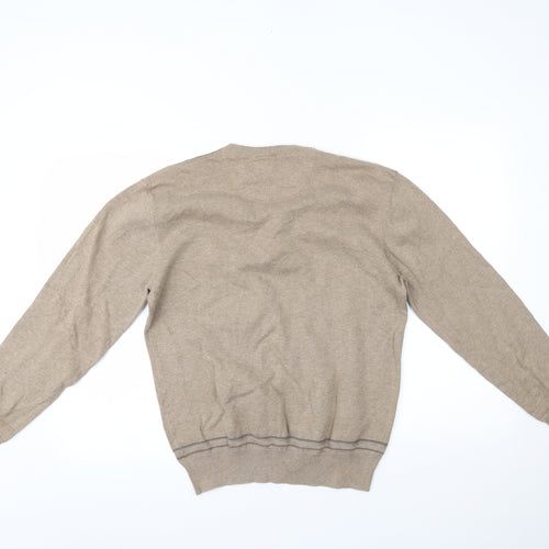 RJR.John Rocha Mens Brown   Pullover Jumper Size S