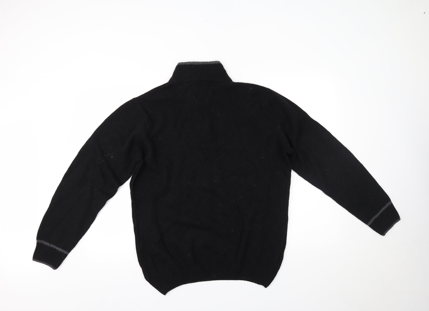 NEXT Mens Black   Pullover Jumper Size L