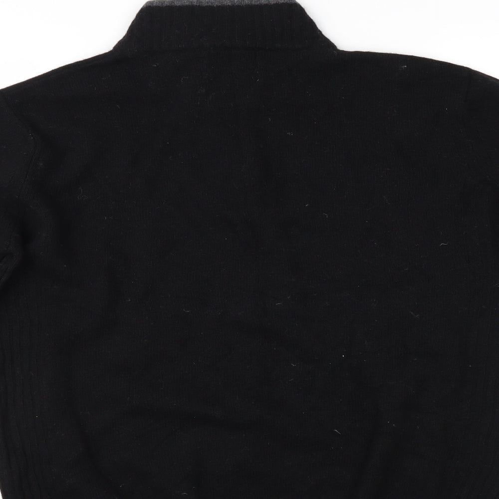 NEXT Mens Black   Pullover Jumper Size L